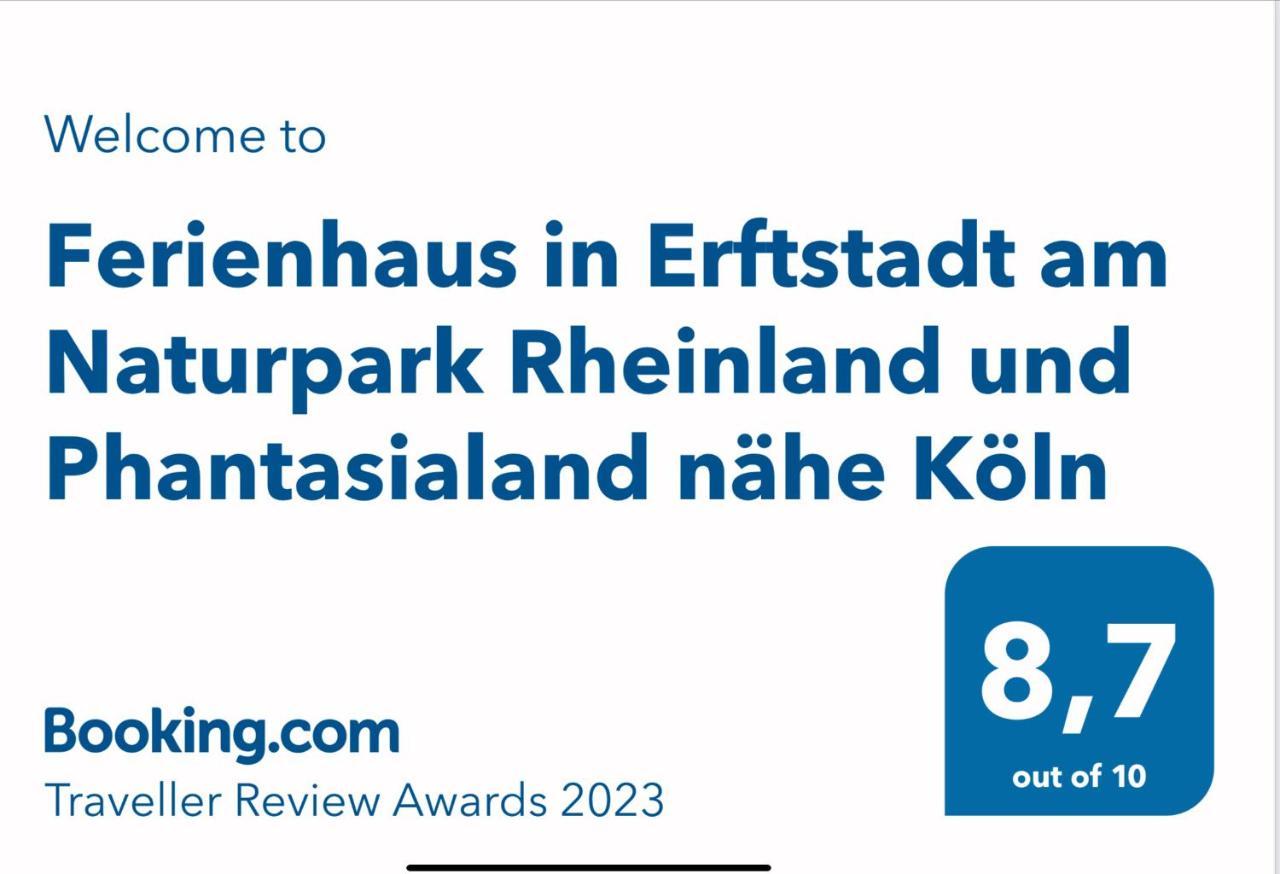 Ferienhaus In Erftstadt Am Naturpark Rheinland Und Phantasialand Nahe Koln ภายนอก รูปภาพ